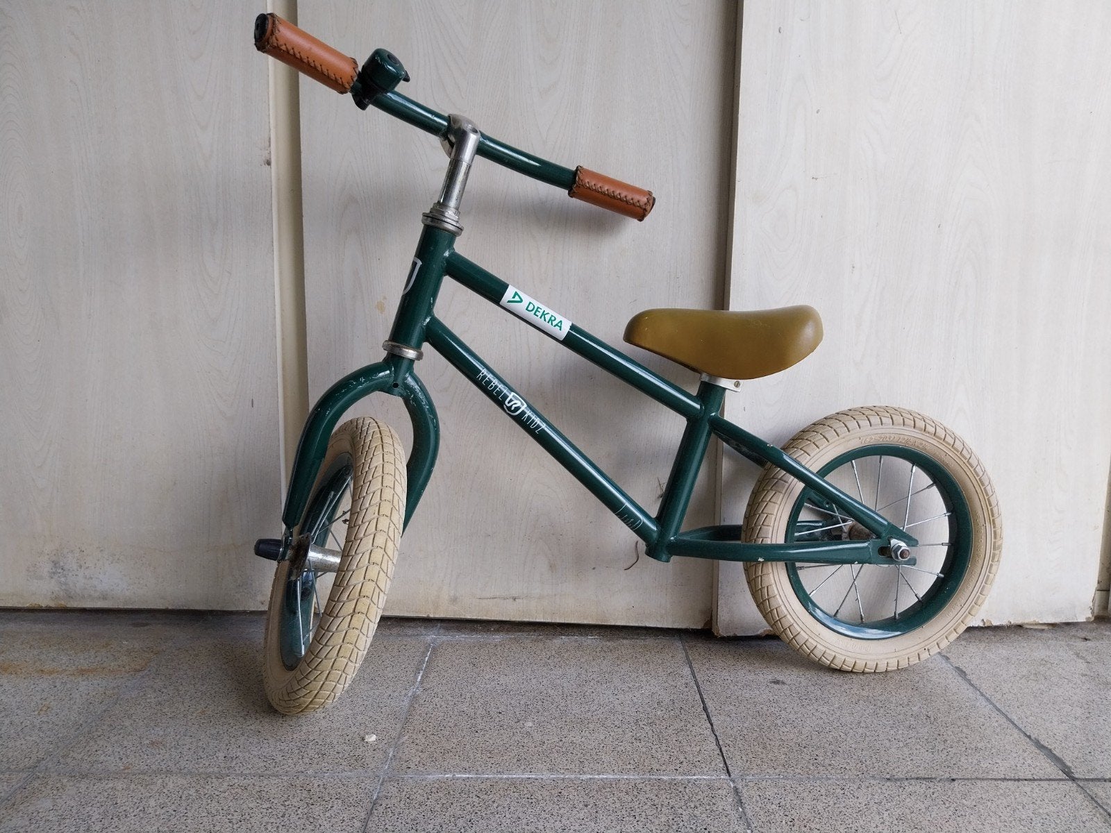 Loopfietsje, Ophalen