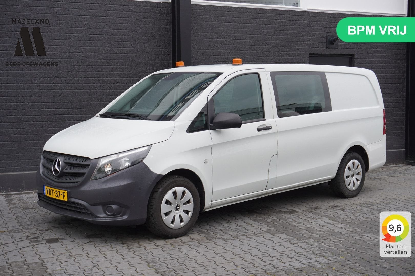 Mercedes-Benz Vito 114 CDI Lang Automaat Dubbele Cabine EURO, Argent ou Gris, Achat, 207 g/km, Entreprise