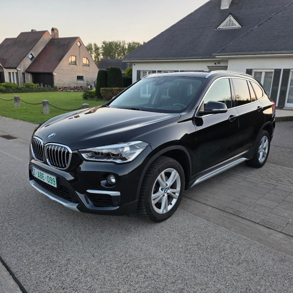 BMW X1 automaat * 16Sdrive * 2018 *151 000km * garantie, Zwart, Leder, Bedrijf, 5 deurs