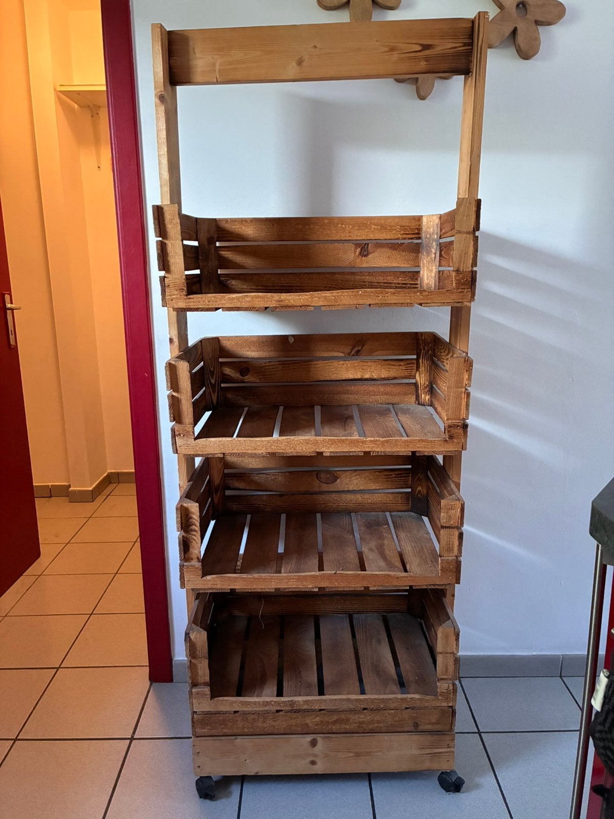 Étagère sur roulette, Maison & Meubles, Enlèvement, Comme neuf