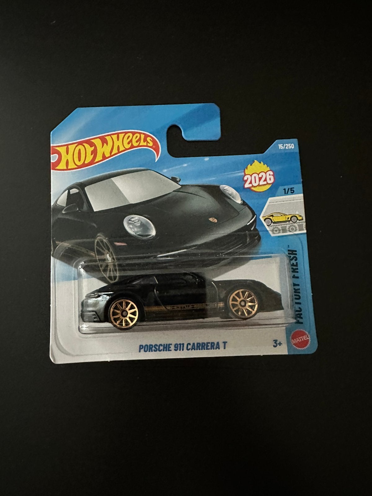 Porsche 911 Carrera T Hot Wheels, Enlèvement ou Envoi, Neuf, Voiture