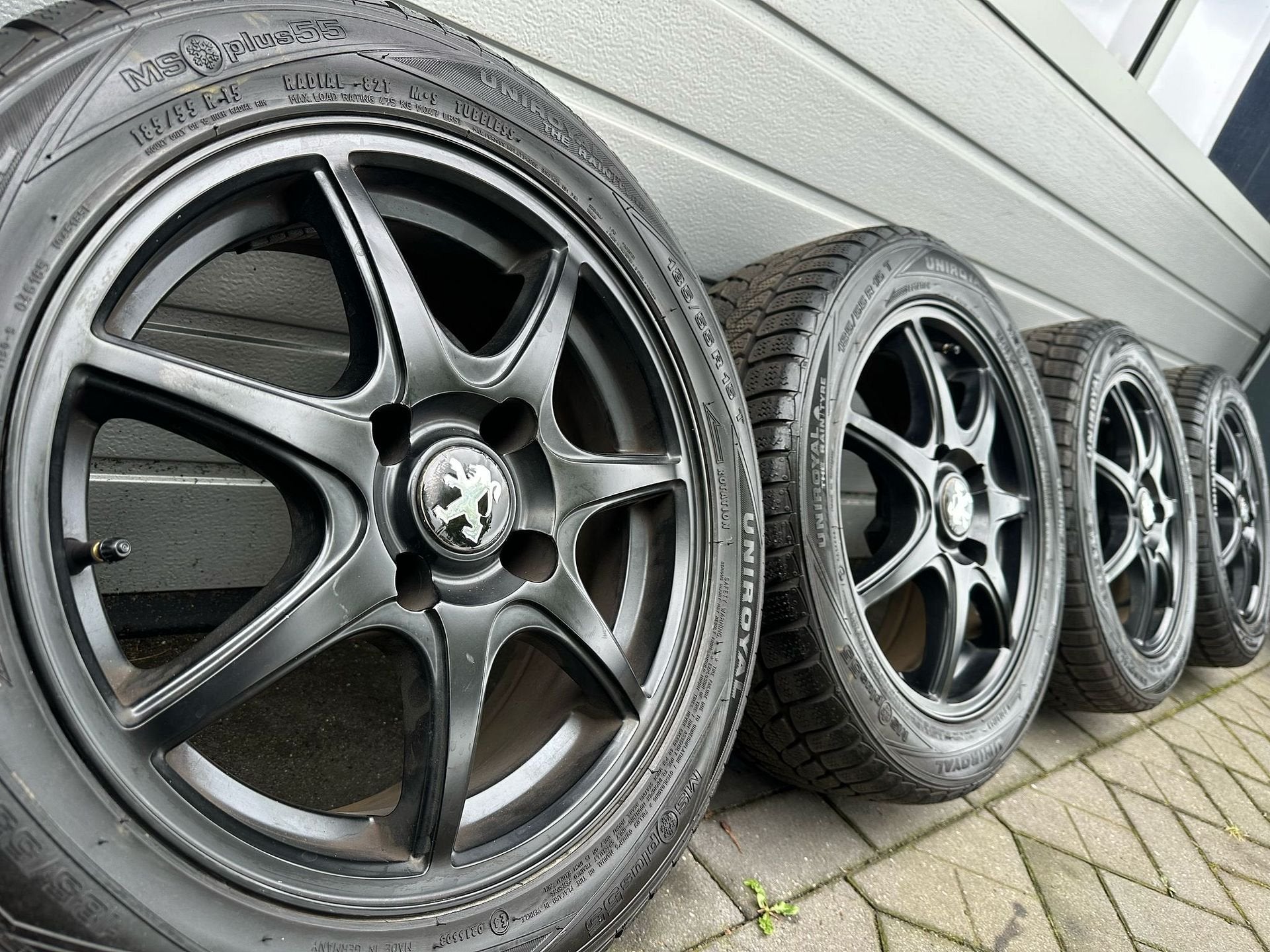 15 inch velgen Peugeot 1007 108 Opel Corsa-E Citroen C2 Ami, Auto-onderdelen, Banden en Velgen, Gebruikt, 15 inch, -, -
