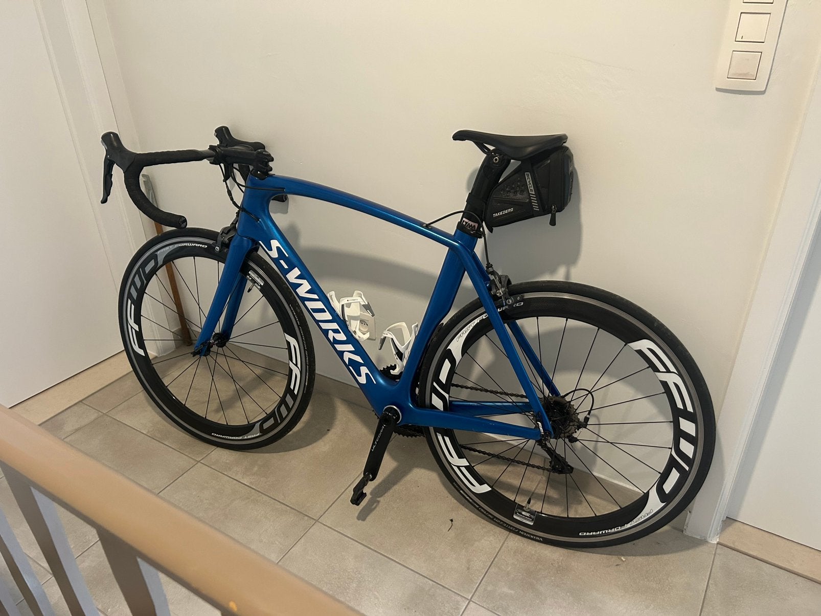 Koersfiets, Vélos & Vélomoteurs, Vélos | Vélos de course, Comme neuf, Hommes, Autres marques, Frein sur jante, Carbone, 53 à 57 cm
