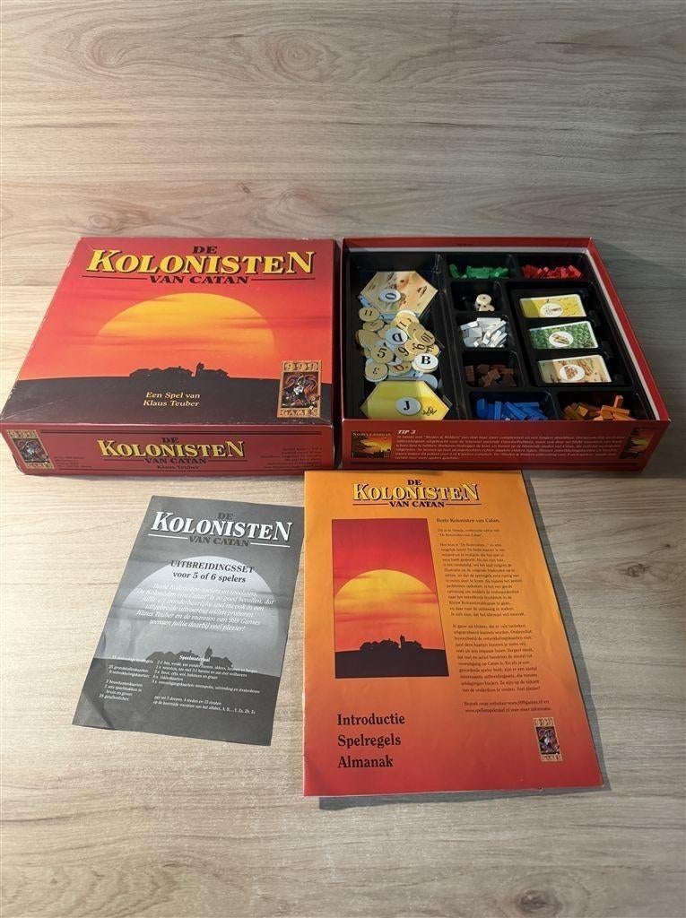 kolonisten van catan hout met 5-6 spelers uitbreiding - s667, Verzenden, Zo goed als nieuw