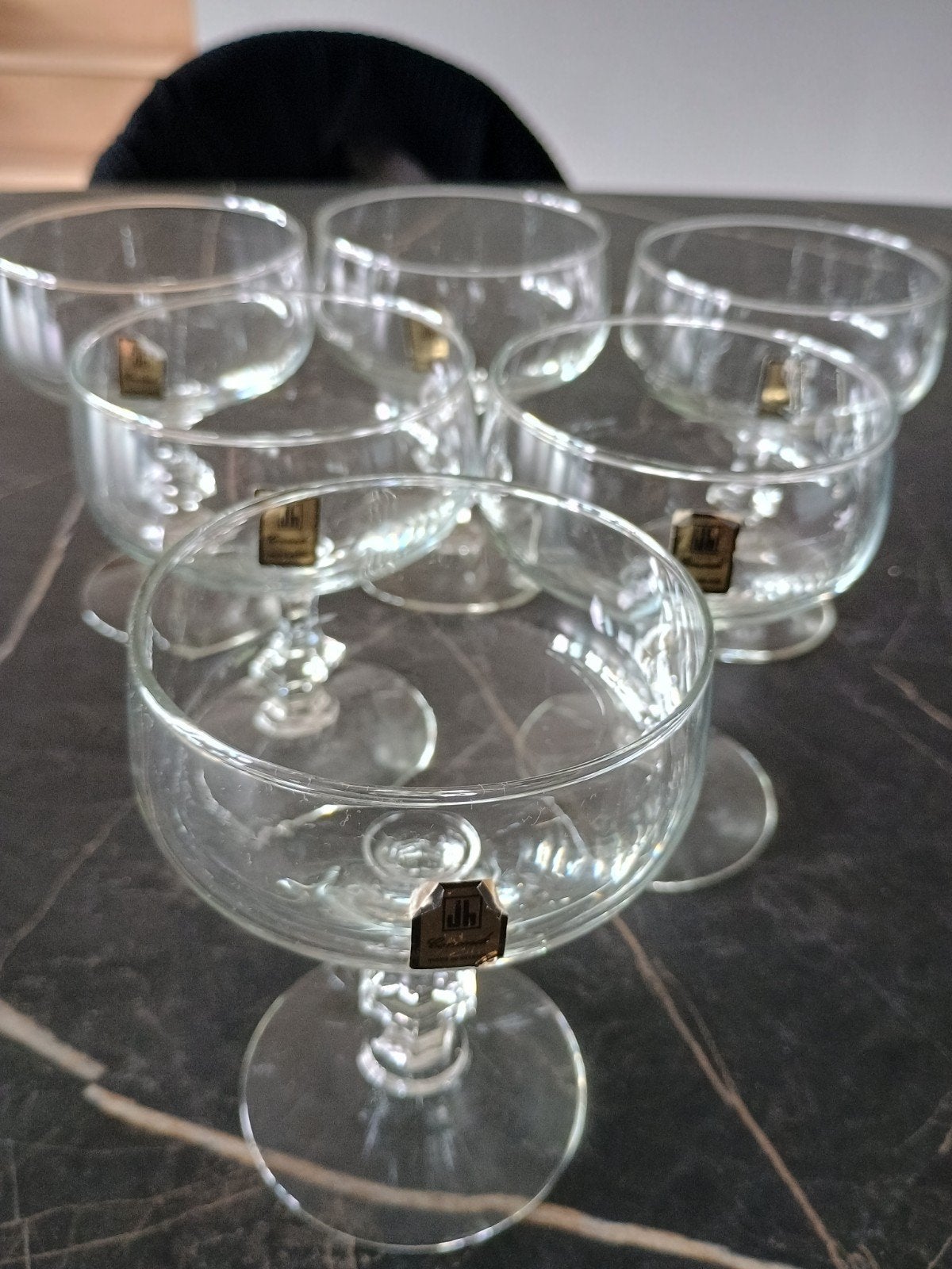 6 coupes à champagne, Collections, Enlèvement