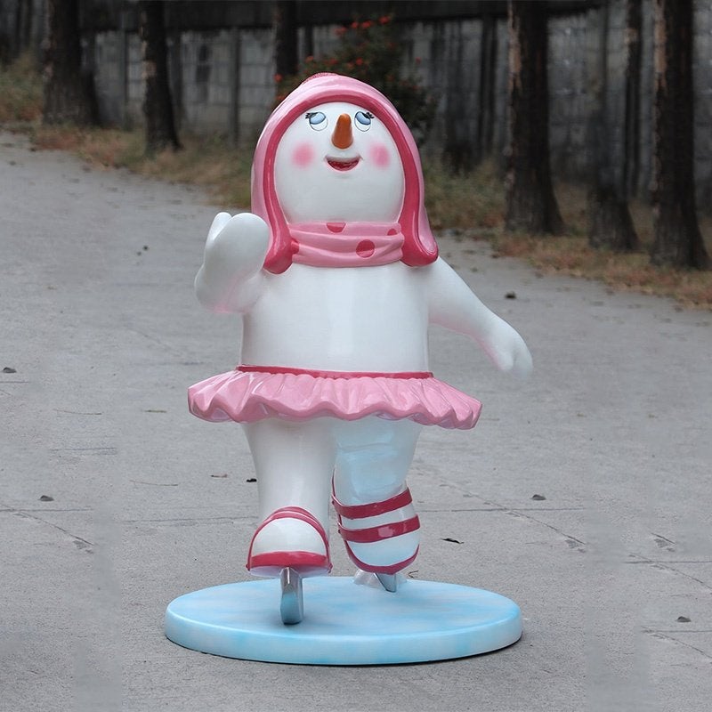 Snowman Family pour patineuse — Snowman 76 x 70 x 116 cm, Divers, Enlèvement, Neuf