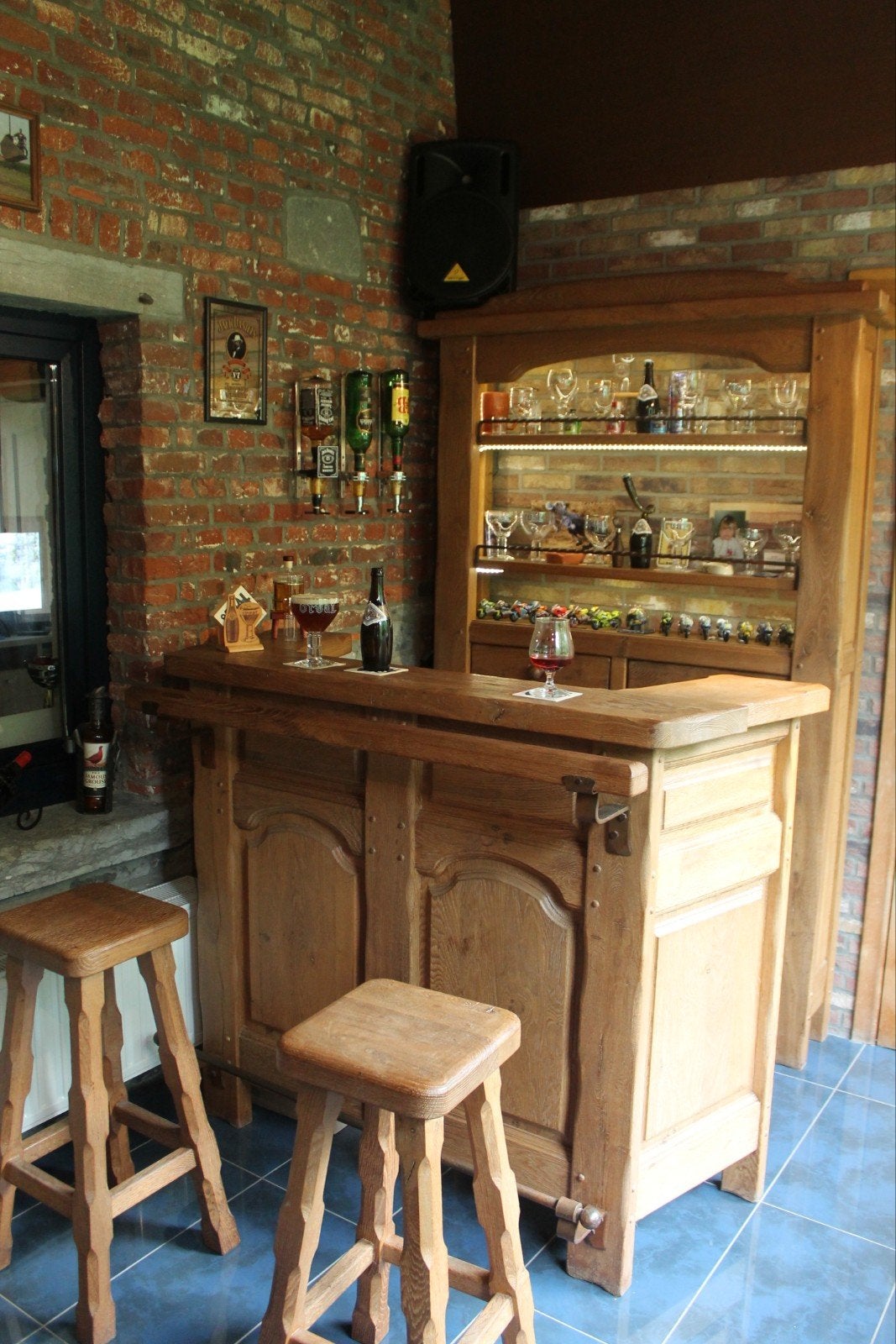 bar en chêne, Huis en Inrichting, Ophalen, Zo goed als nieuw
