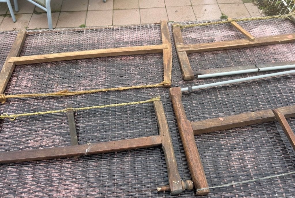 Oude spanzagen antiek, Antiek en Kunst, Ophalen of Verzenden