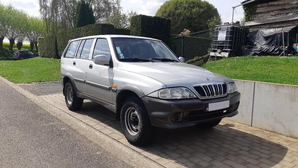 Ssangyong Musso 2.9 td - déjà approuvé pour la vente, Autos, Argent ou Gris, Achat, 2874 cm³, 2 places