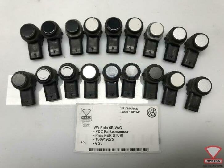 capteur de stationnement vw polo 6r vag pdc 1s0919275, Volkswagen, Volkswagen AG, Vw@volkswagen.de, Utilisé