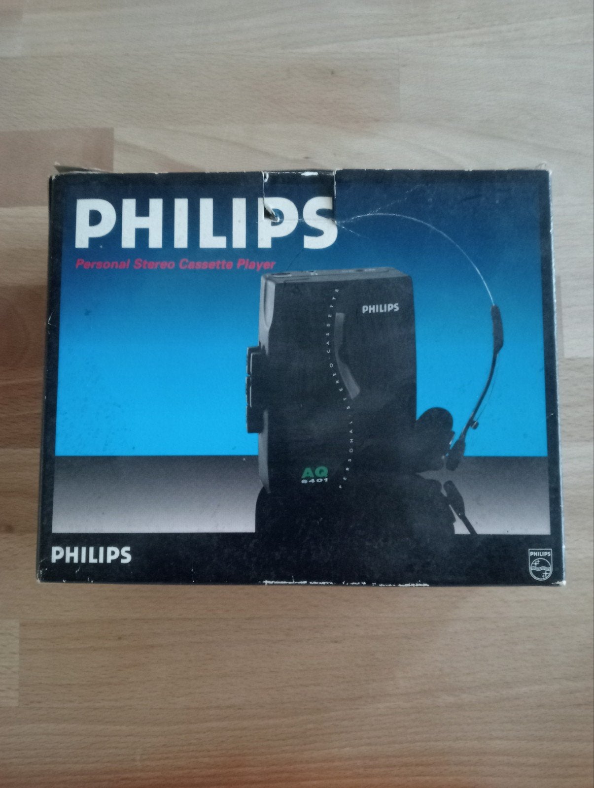 vintage Philips AQ6401cassette speler walkman 90's, Audio, Tv en Foto, Ophalen of Verzenden, Walkman
