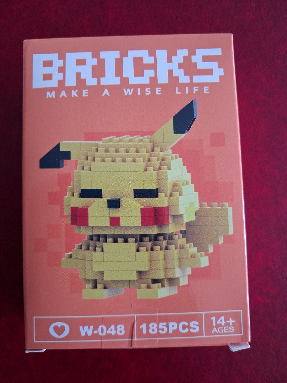 Bricks W-048 POKEMON 185 PCS 14+ nieuwe staat, Verzenden, Nieuw