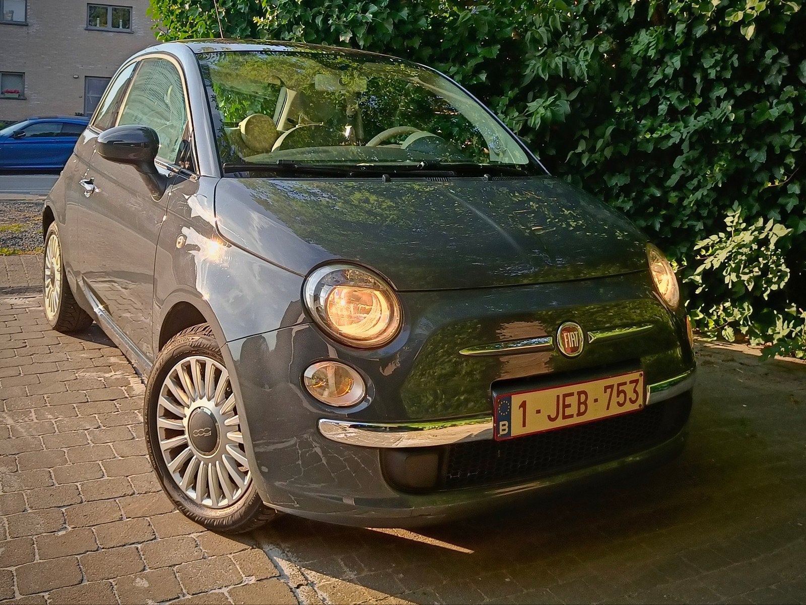 Fiat 500 Lounge 1.2i, Auto's, Fiat, Voorwielaandrijving, Stof, 4 cilinders, Overige kleuren
