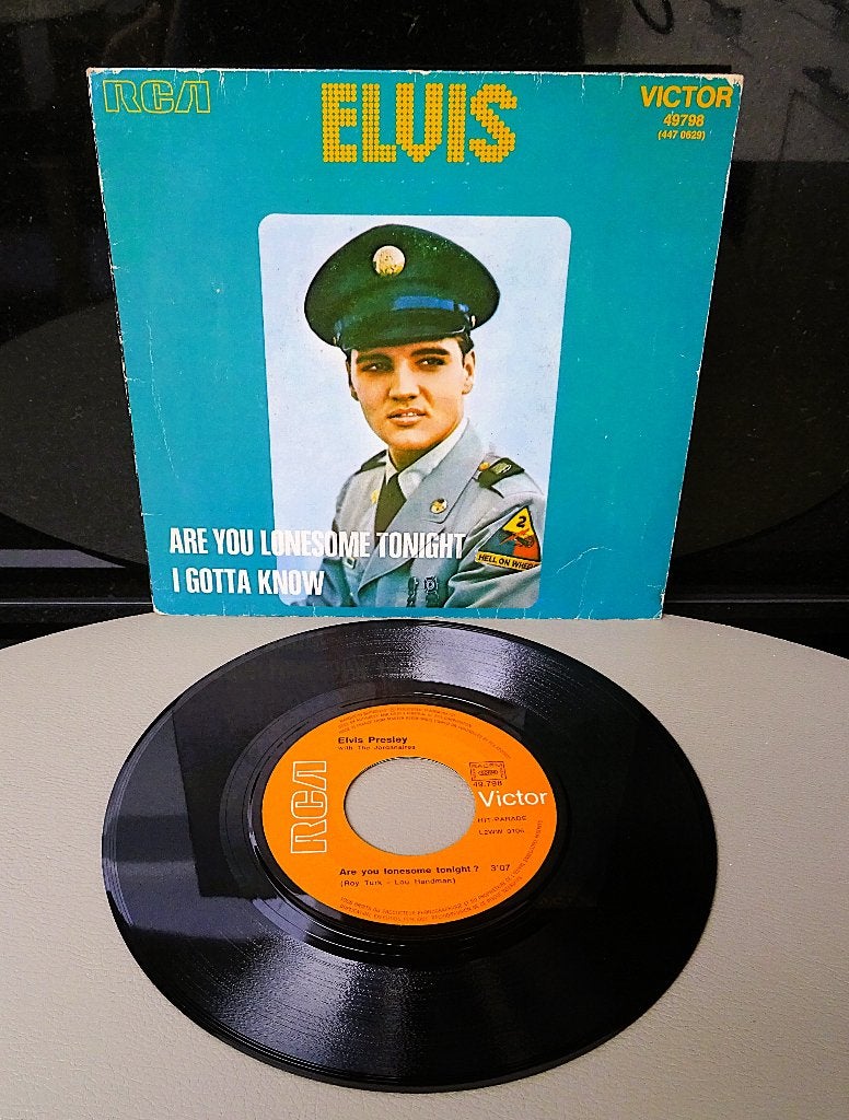 Elvis ‎– Are You Lonesome Tonight / I Gotta Know - 1972, Ophalen of Verzenden