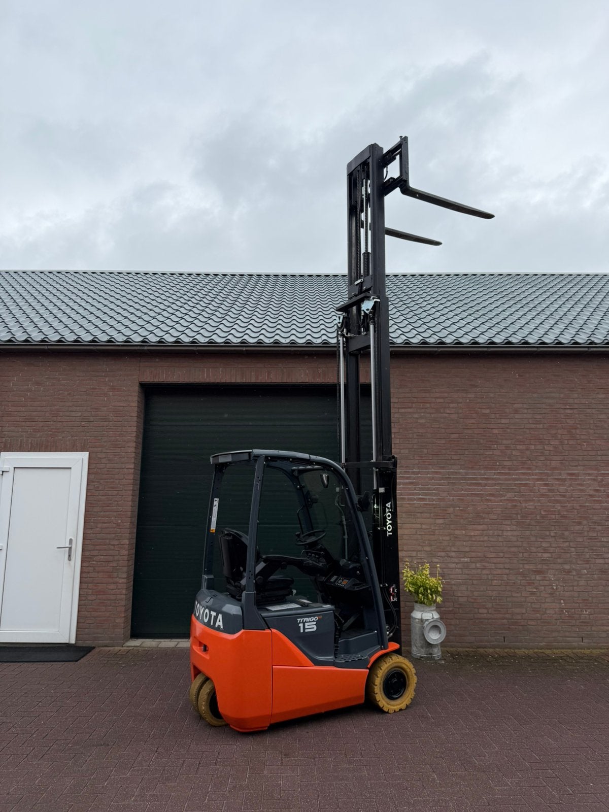 Toyota 8FBE15T 1500kg 2300 uur! Triplo elektrische heftruck, Verzenden, Elektrisch, Heftruck
