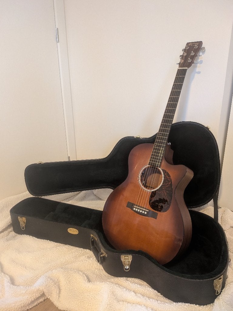 'Martin Guitars GPCPA4 Shaded incl. koffer', Muziek en Instrumenten, Ophalen, Gebruikt, Western- of Steelstringgitaar, Met koffer