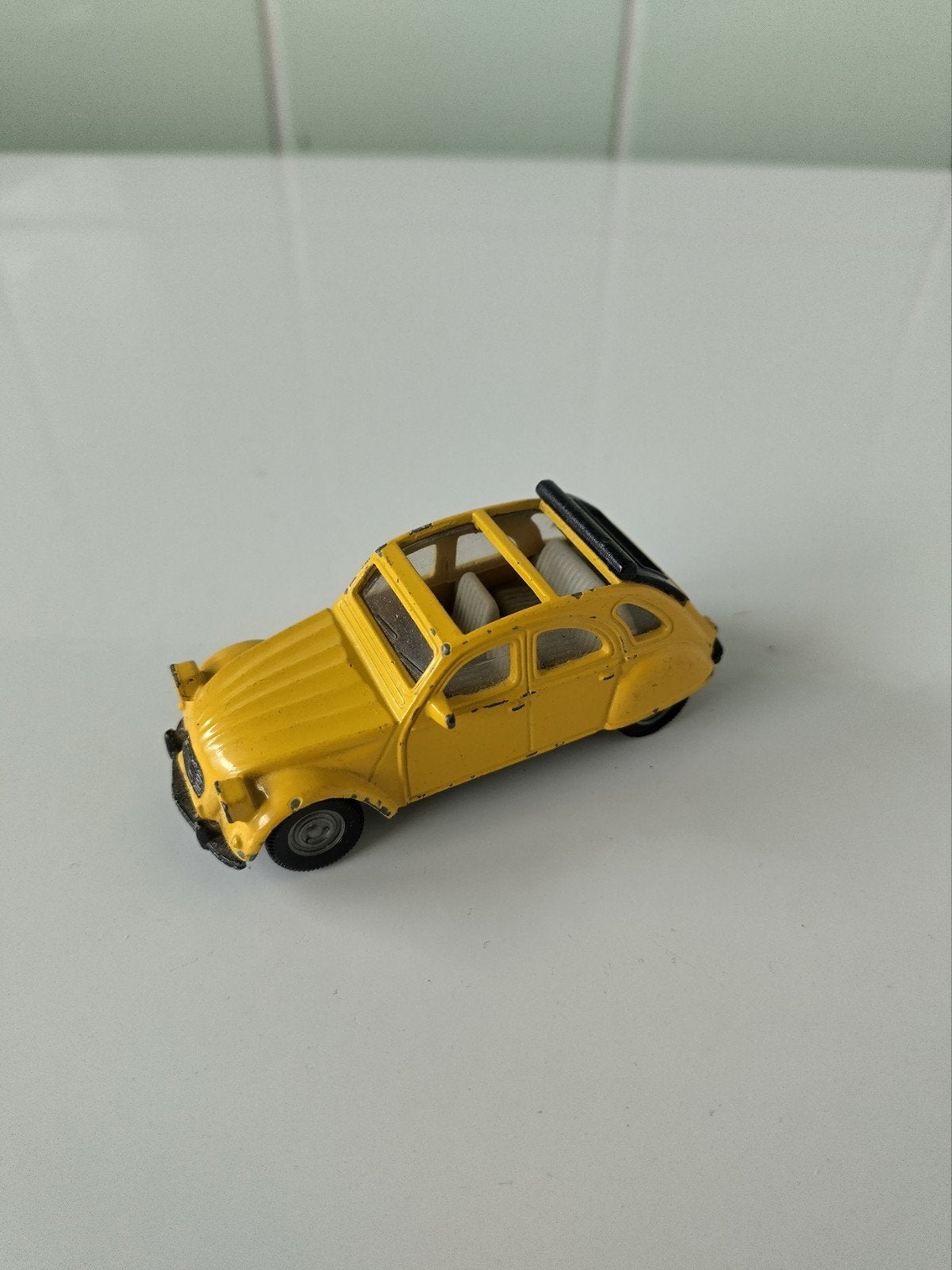Vintage Siku Citroën 2cv6 AFHALING LEES BESCHRIJVING, Enlèvement, Utilisé, Voiture, SIKU
