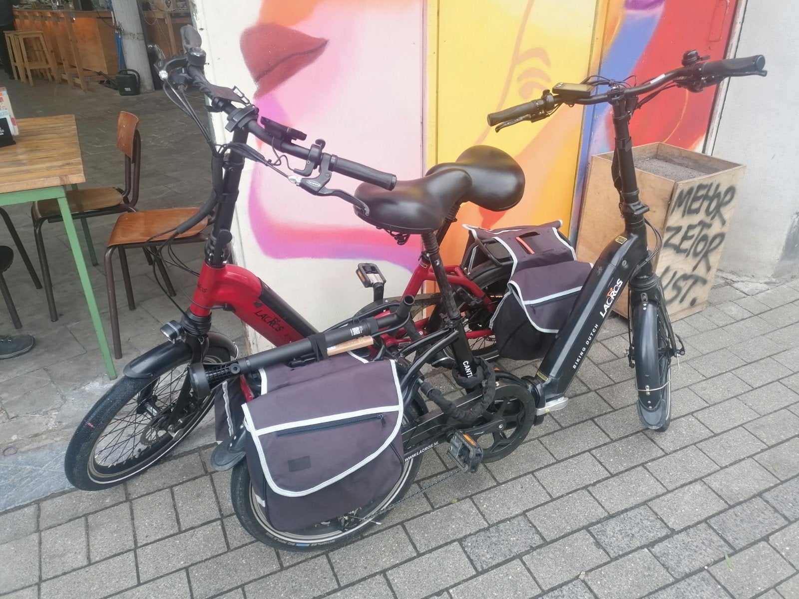 2 Lacros Canter electrische vouwfietsen, Ophalen