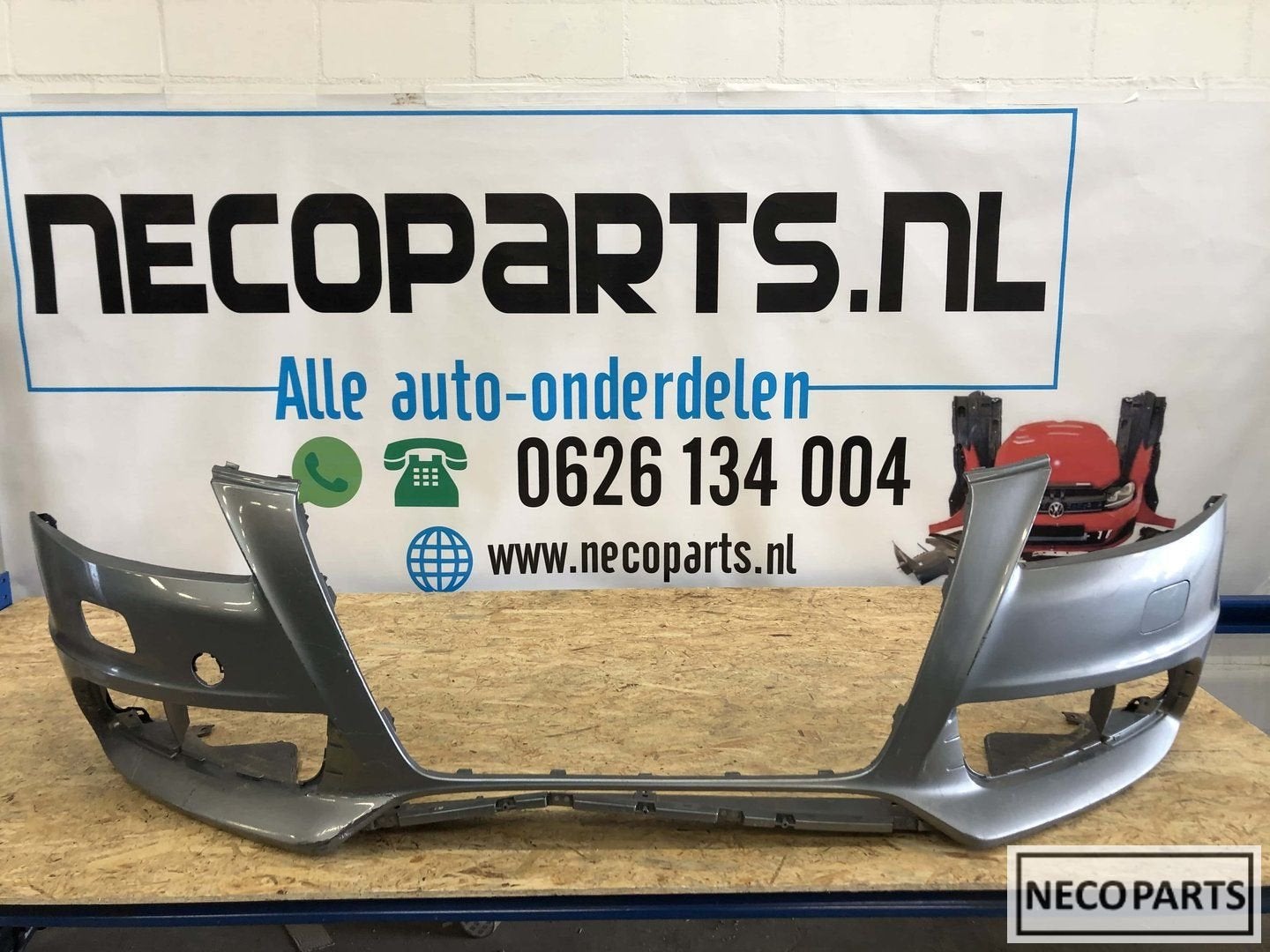 Audi A4 B8 8K s-line voorbumper Kls 8K0807437D, -, Audi, Utilisé, -