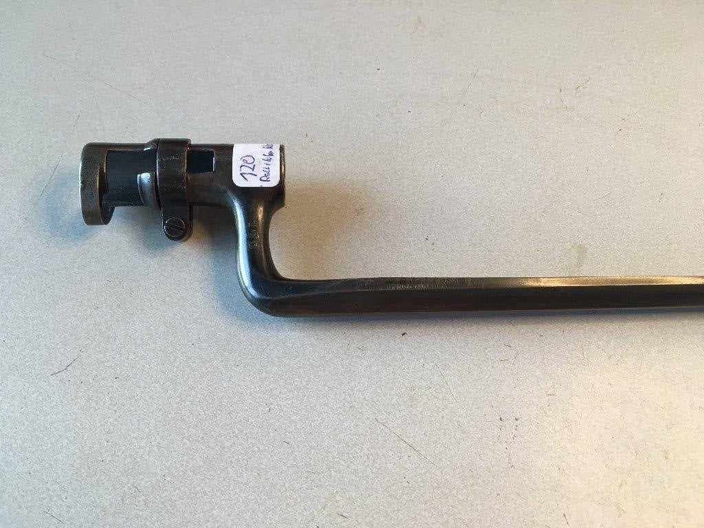 baïonnette pour fusil Rolling Block espagnol/portugais, Collections, Enlèvement, Armée de terre, Couteau ou Poignard