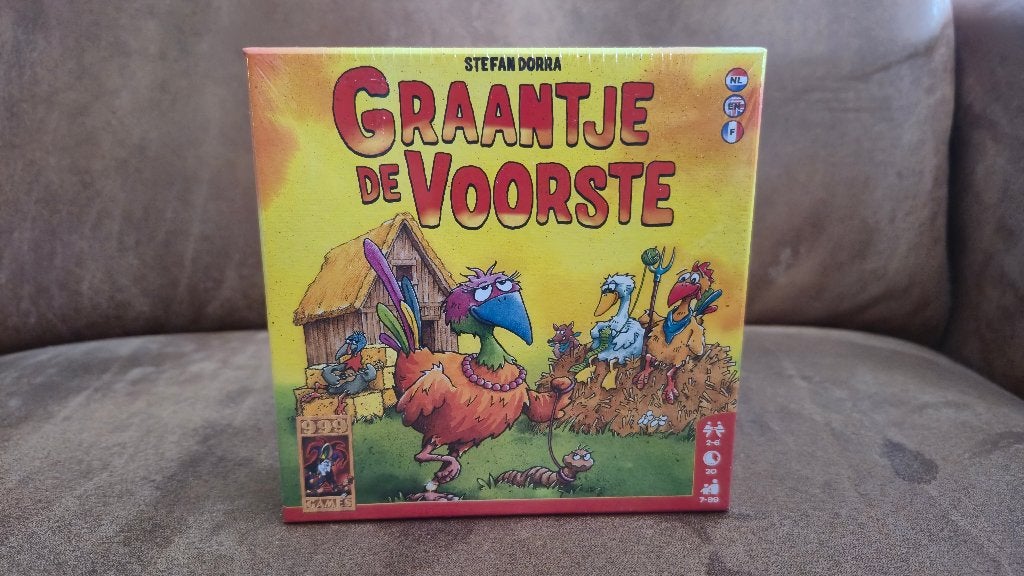 Gezelschapsspel: Graantje de voorste - Kaartspel, Enlèvement ou Envoi, Neuf, 999 games