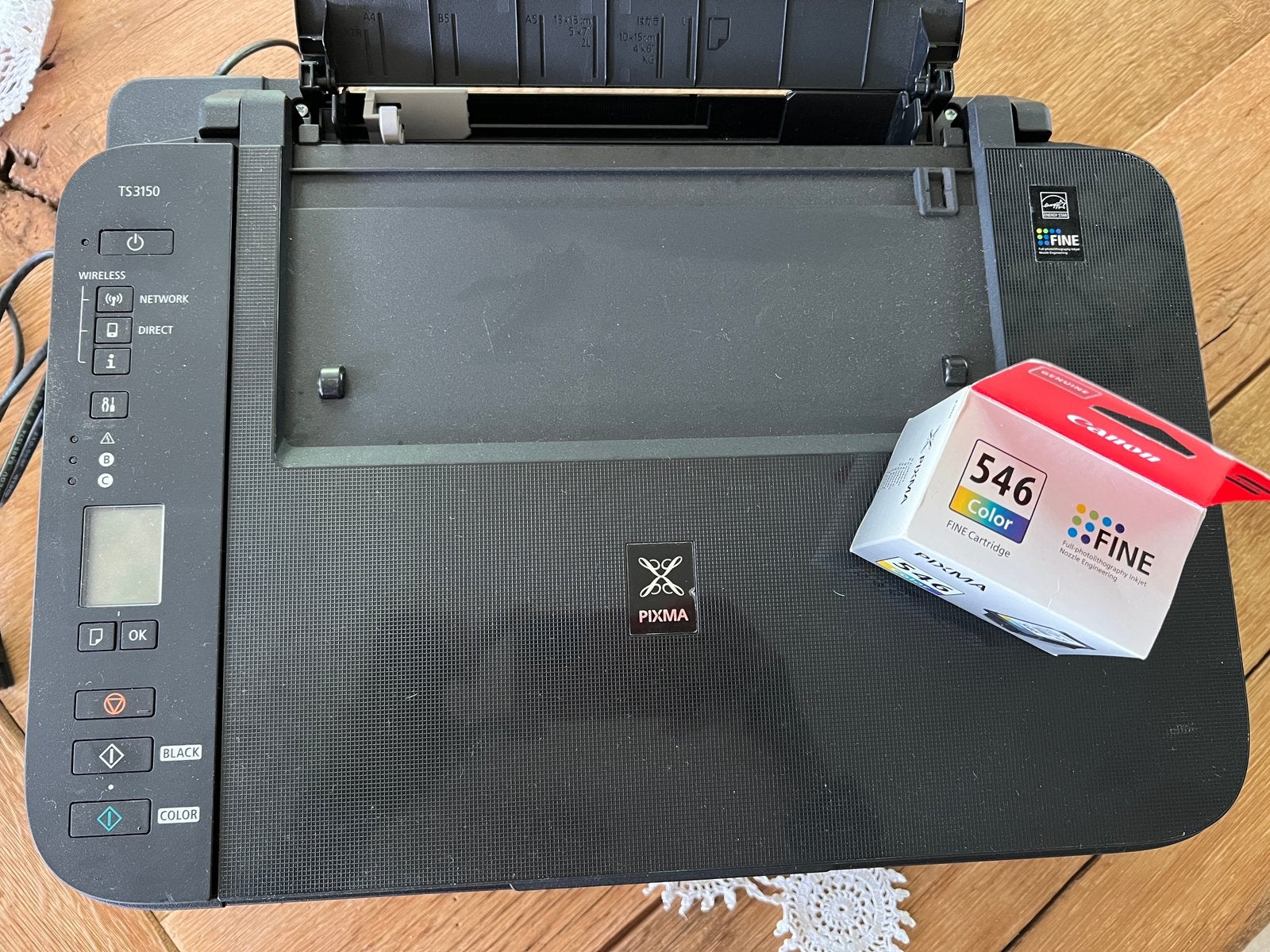 CANON PRINTER TS3150 Inclusief een printercartridge, Computers en Software, Printers, Ophalen, Kleur printen, Gebruikt, Printer