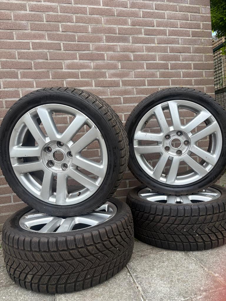 225 45 R17 velgen+ winterbanden Roadhog, Auto-onderdelen, Banden en Velgen, Ophalen, Banden en Velgen, 17 inch, Winterbanden