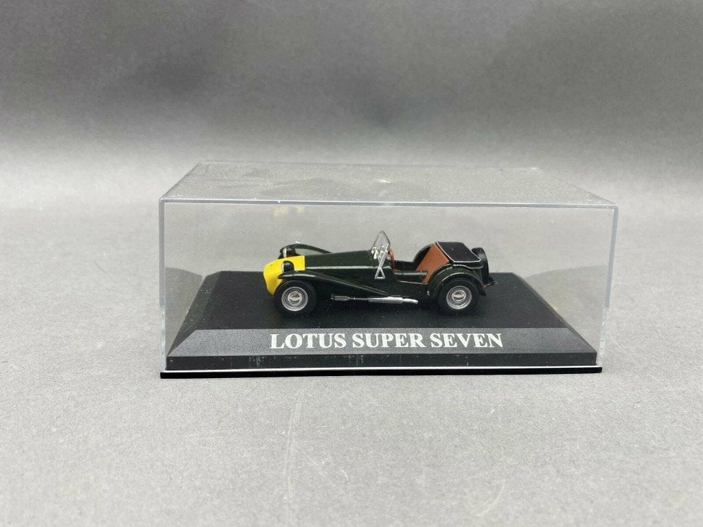 LOTUS Super Seven 1966 Prisoner 1/43 IXO UH NEUVE + BOITIER, Hobby & Loisirs créatifs, Enlèvement, Neuf, Voiture, Universal Hobbies
