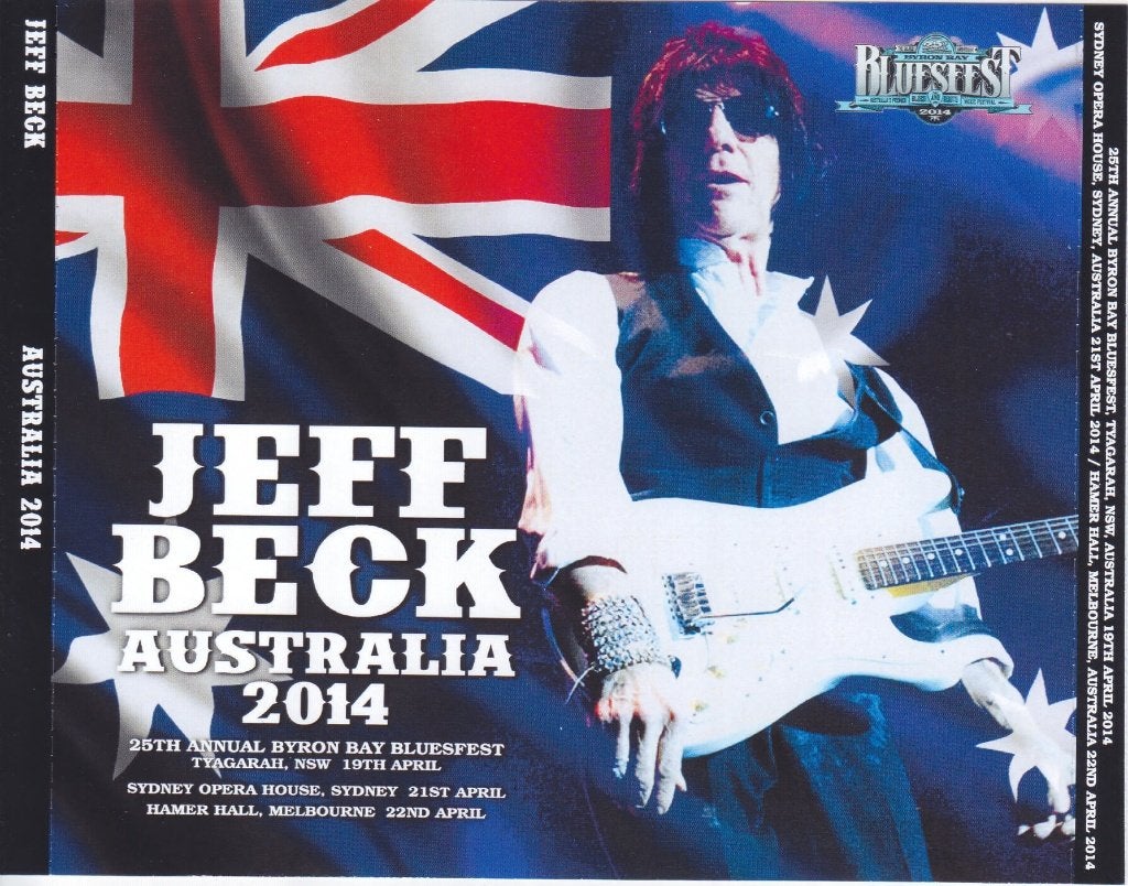 5 CD's Jeff BECK - Live Australia 2014, Import, Enlèvement ou Envoi, Album live, Rock classique