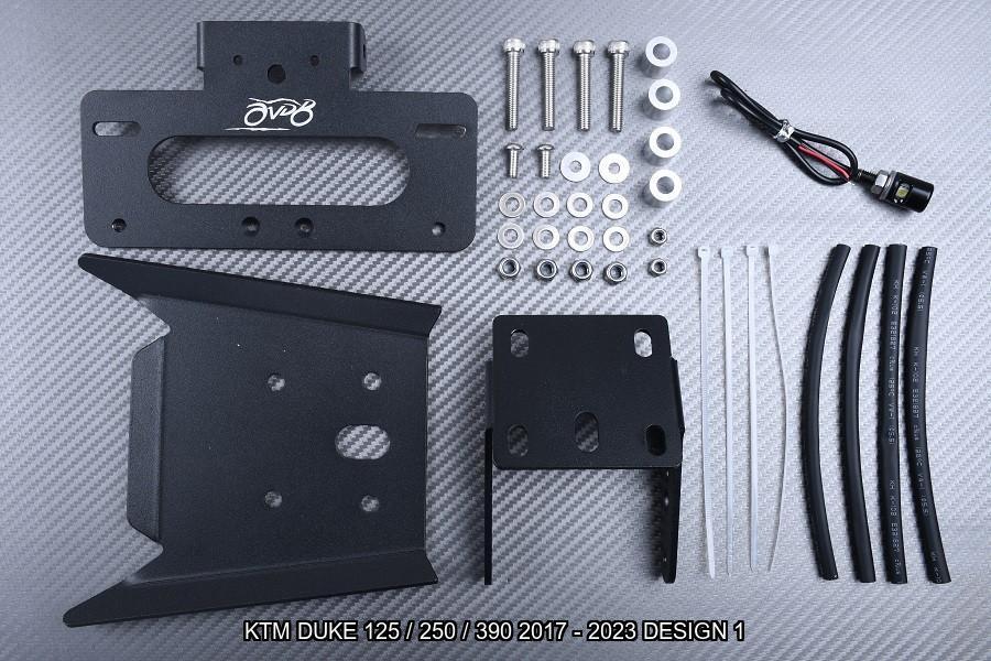 Korte Kentekenplaathouder KTM DUKE 125 250 390 2017 - 2023, Motoren, Ophalen of Verzenden, Nieuw
