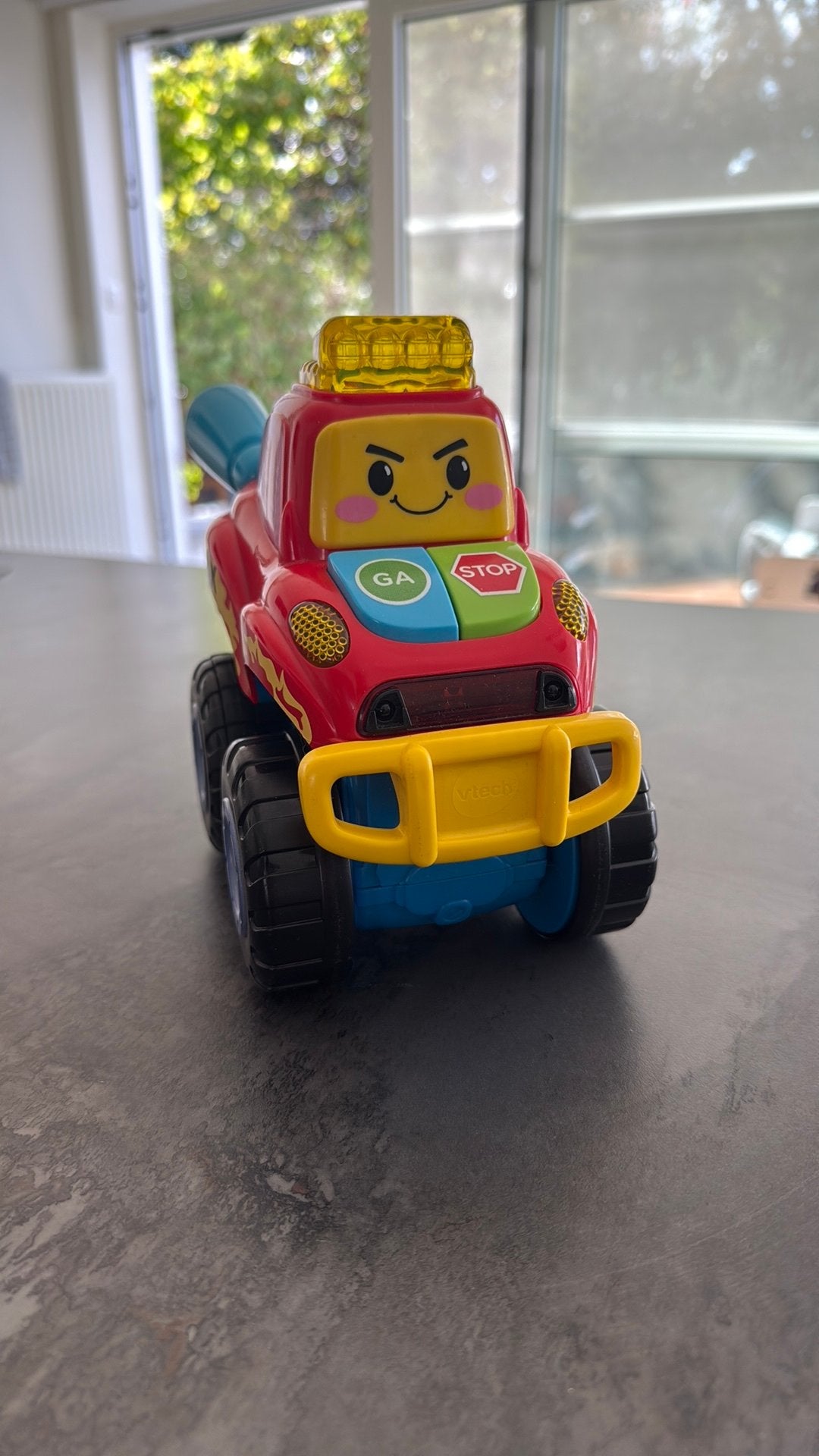 Grote toet toet auto Max. Vtech., Kinderen en Baby's, Speelgoed |Speelgoedvoertuigen, Ophalen, Zo goed als nieuw