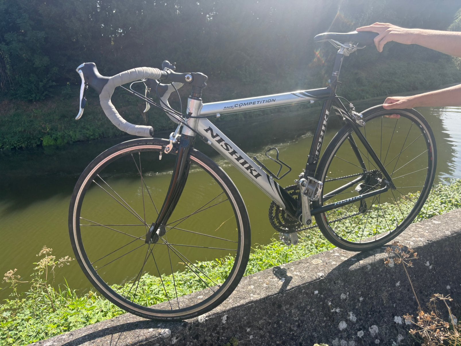️ nishiki race competition racefiets - shimano tiagra, Fietsen en Brommers, Ophalen, Zo goed als nieuw, Aluminium