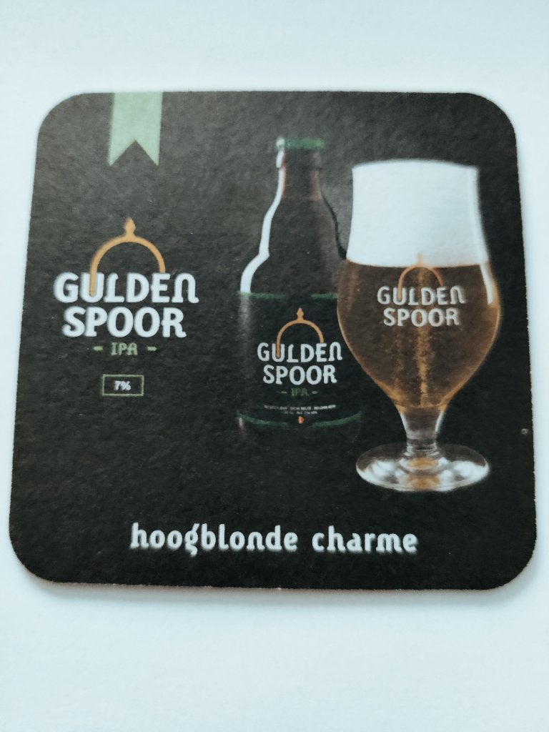 Bierviltje Gulden Spoor Gullegem, Enlèvement ou Envoi, Neuf, Sous-bock, Autres marques