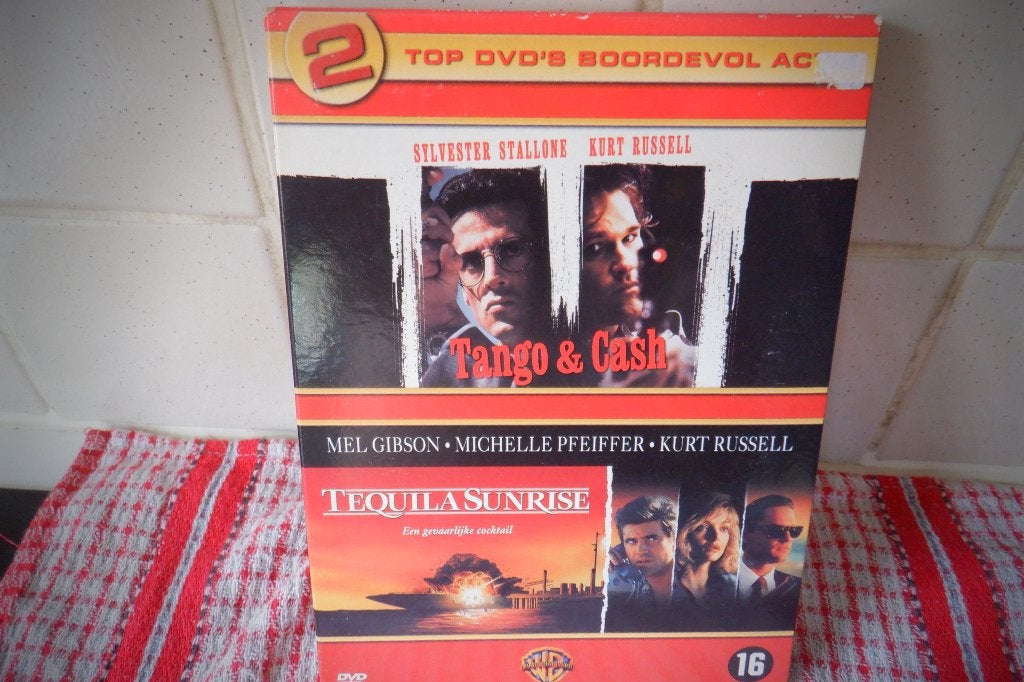 DVD Tango & Cash + DVD Tequila Sunrise., CD & DVD, DVD | Action, Suppléments, Anglais, Comme neuf, Thriller d'action