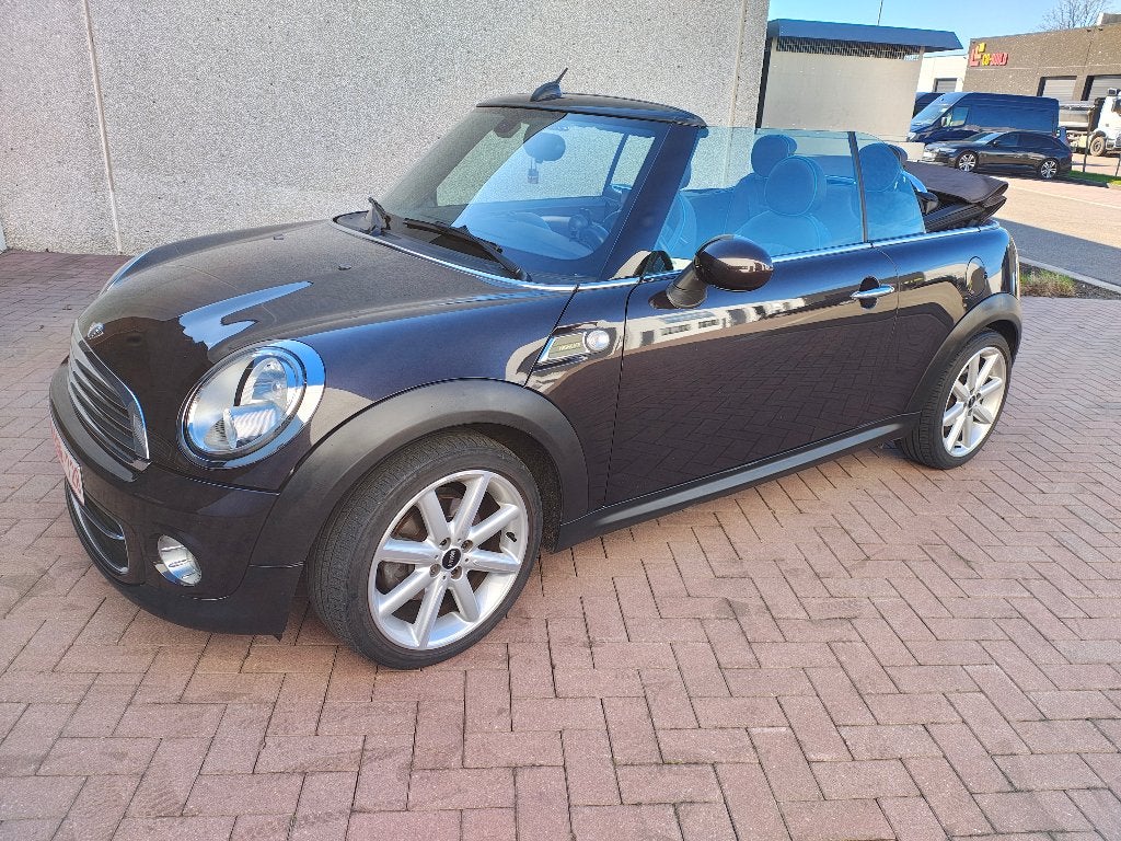 Mini cabrio te koop, Autos, Cuir, Cabriolet, Boîte manuelle, Verrouillage central