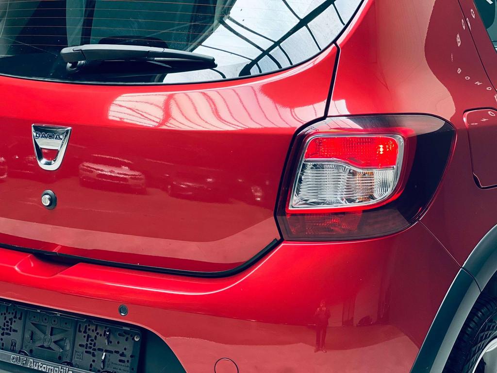 Dacia Sandero Stepway 0.9 TCe *CLIMATISATION*GPS*EURO6b*, Autos, Dacia, Rouge, Achat, Euro 6, Boîte manuelle