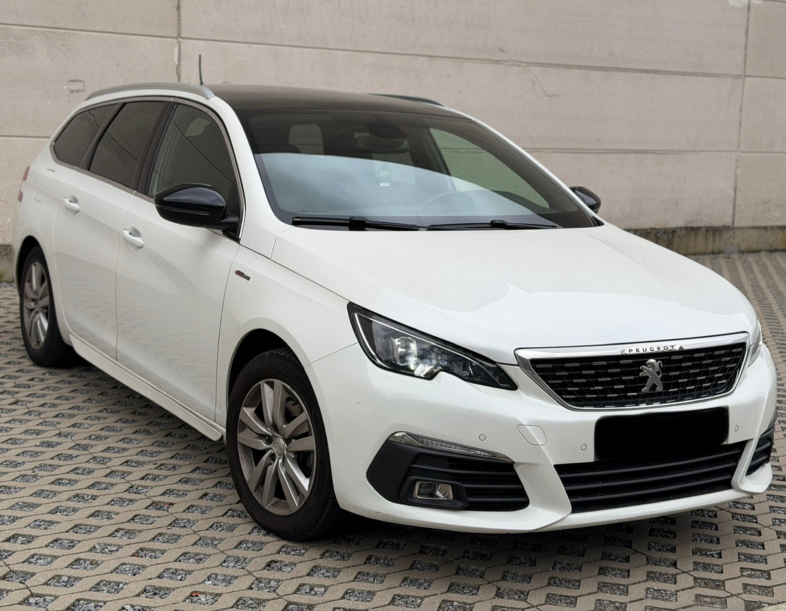 Peugeot 308sw - GT-Line - 12/2018 - 1.2i - 184.000 KM ✅, Auto's, Automaat, Wit, Break, Particulier
