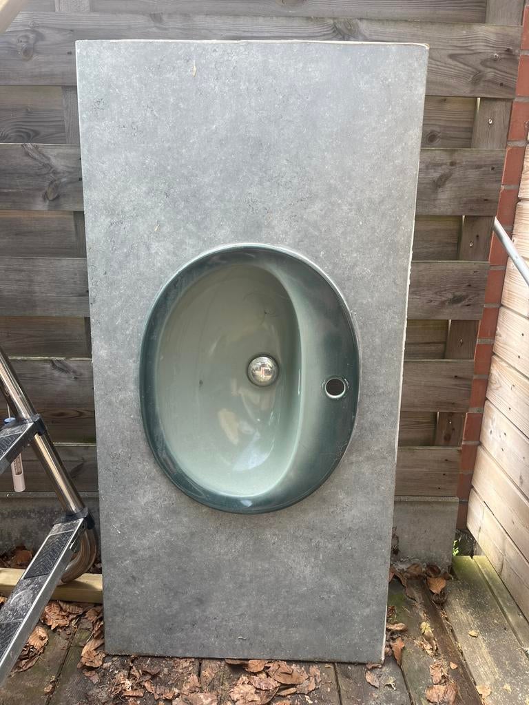 Lavabo ingewerkt in tafelblad, Ophalen, Zo goed als nieuw