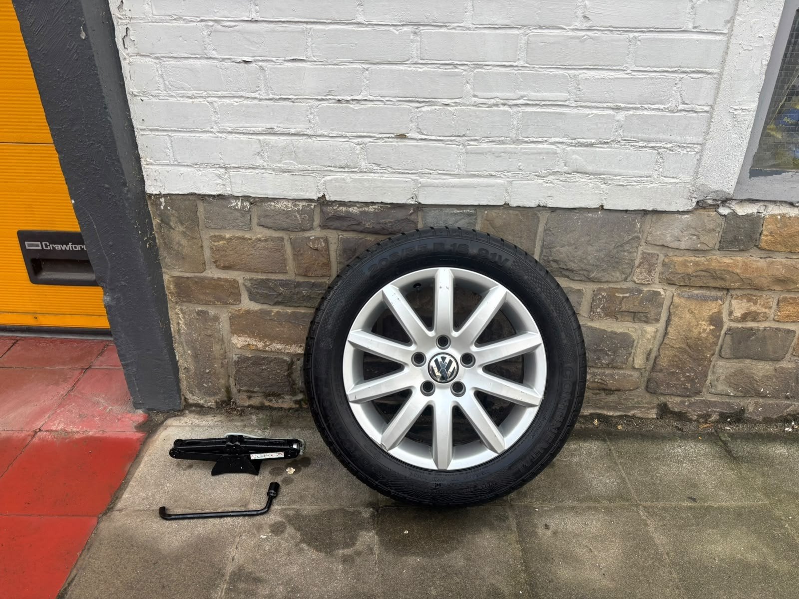 Roue de secours Vw,Audi,Skoda,Seat (205/55R16) neuf galette, Autos : Pièces & Accessoires, Enlèvement, Neuf, Audi