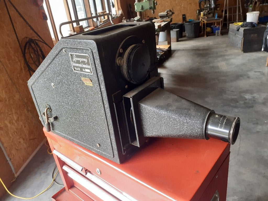 ancien projecteur, Enlèvement, Projecteur