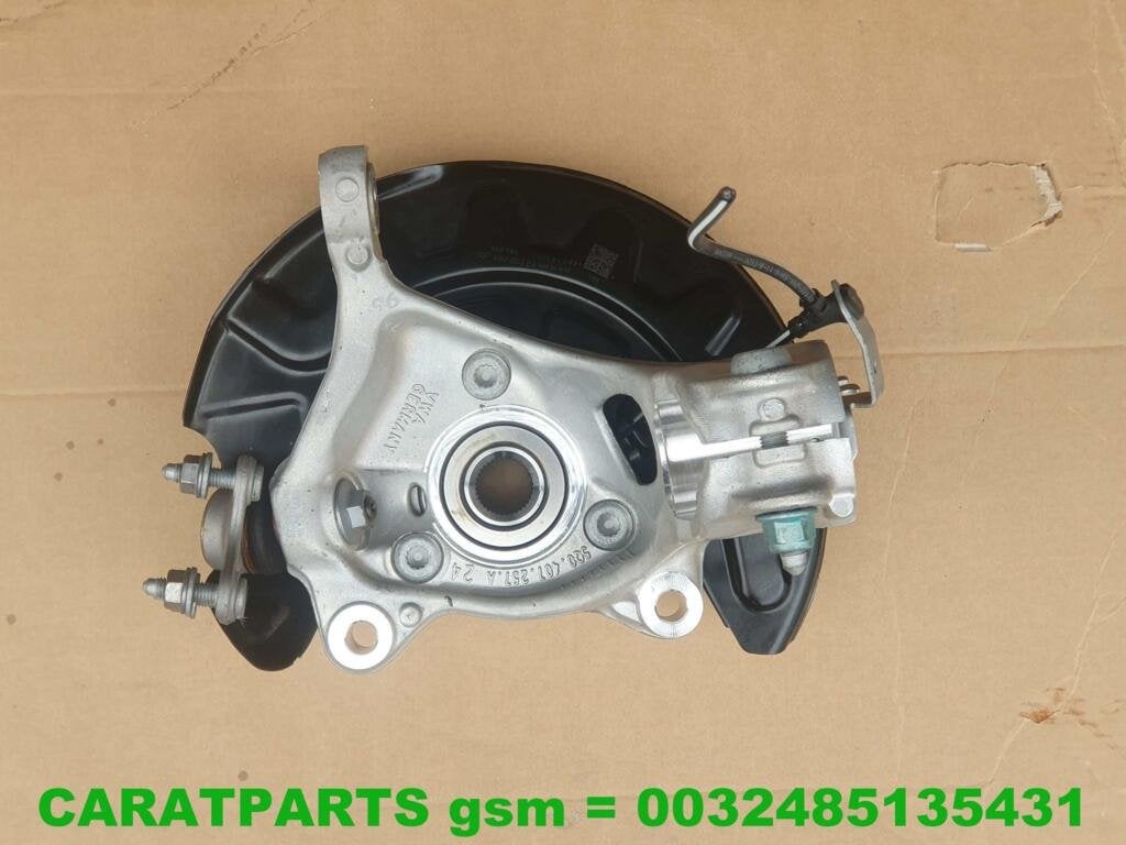 5Q0407257A Audi Q3 fusee A3 wielnaaf Tarraco wielophanging, Gebruikt, Volkswagen AG, Vw@volkswagen.de, Audi