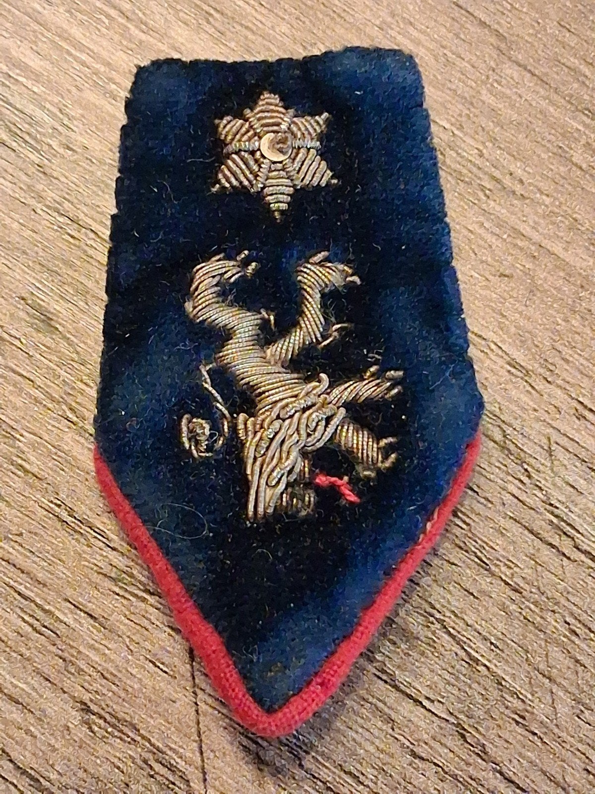 kraagspiegel onderofficier aan de Koninklijke Militaire Scho, Verzamelen, Verzenden