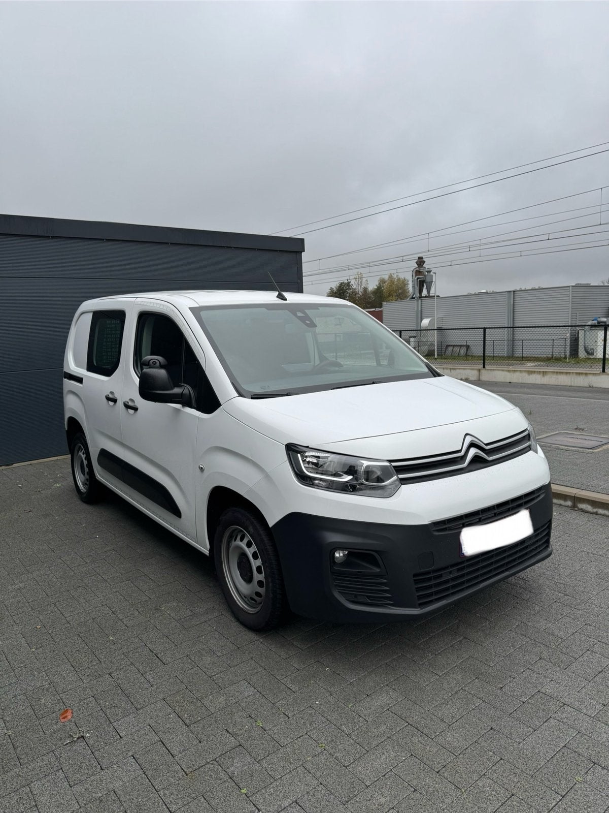Citroen Berlingo 1.5BlueHdi 2021, Auto's, Stof, Euro 6, Parkeersensor, Wit