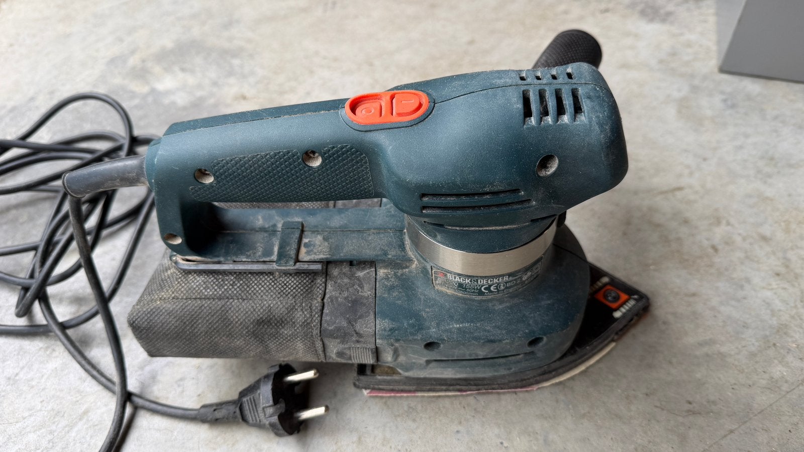 Ponceuse Black & Decker, Enlèvement, Utilisé, Ponceuse orbitale