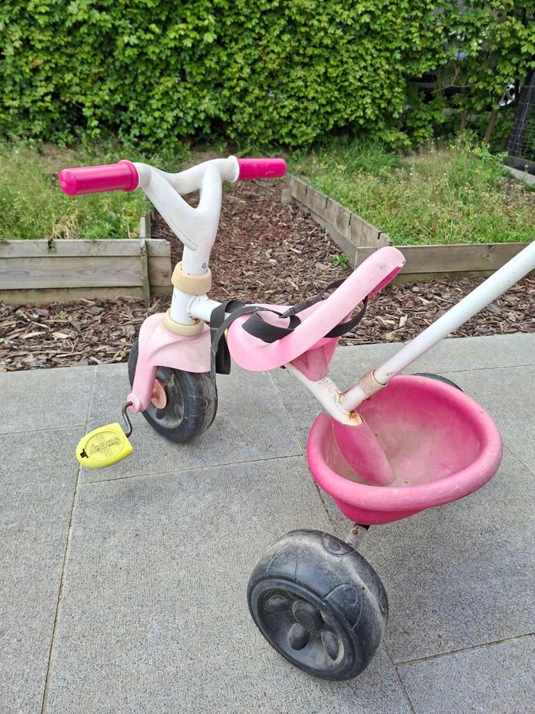 Duwfiets smoby, Ophalen