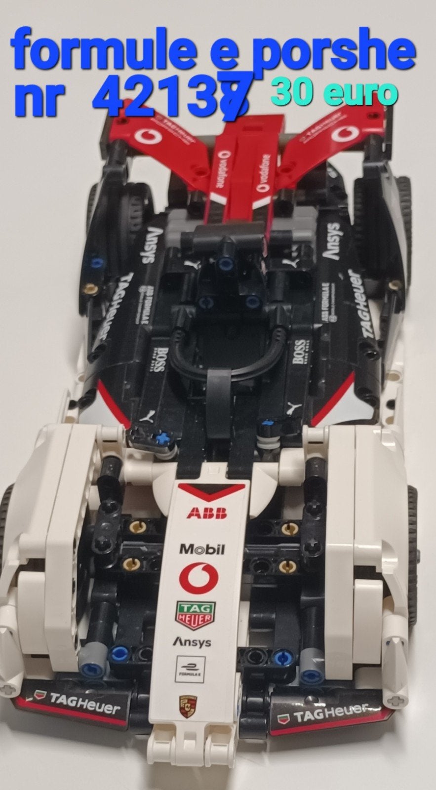 Lego formule E porshe nr 42137, Ophalen of Verzenden, Lego