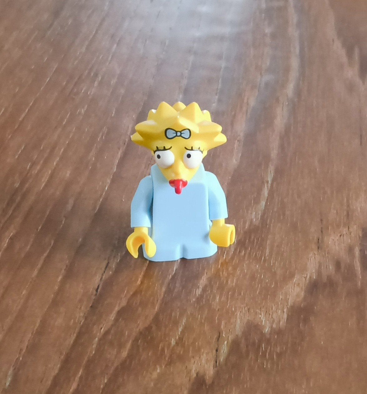 mini figure lego Maggie Simpson, Enlèvement, Lego