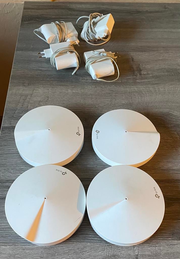 TP-Link Deco M9 Plus mesh wifi 4-pack, Ophalen, Zo goed als nieuw