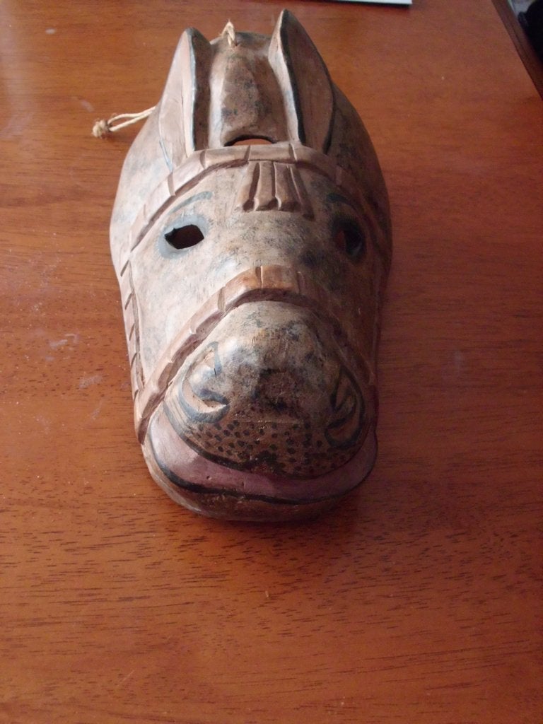 Masque Africain, Antiquités & Art, Art | Art non-occidental, Afrique, Enlèvement, Masque, Bois