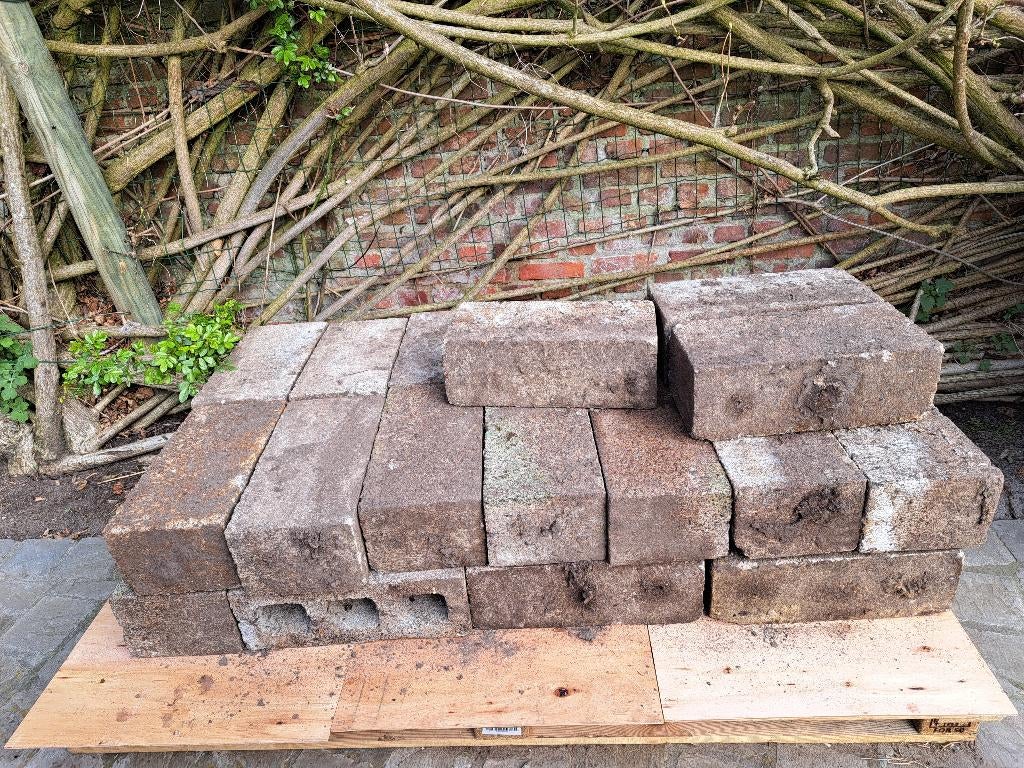 BETONBLOKKEN, Doe-het-zelf en Bouw, Metselstenen, Ophalen, Gebruikt, Beton